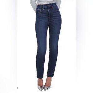 CURVE APPEAL Classic Blue Stylish Casual Chic Stretchy Fitted Timeless Jeans